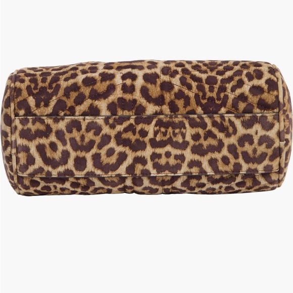 Kurt Geiger Brown Leopard Barrel Bag - Picture 4 of 6